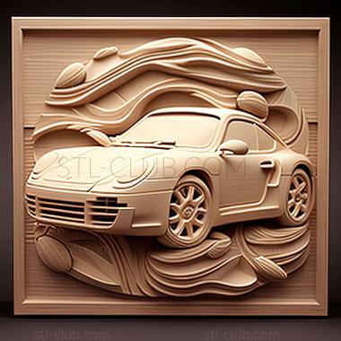 3D мадэль Porsche 959 (STL)